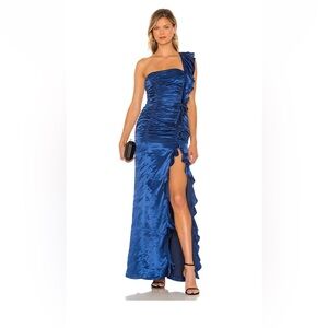 Angelita Gown in Sapphire Blue